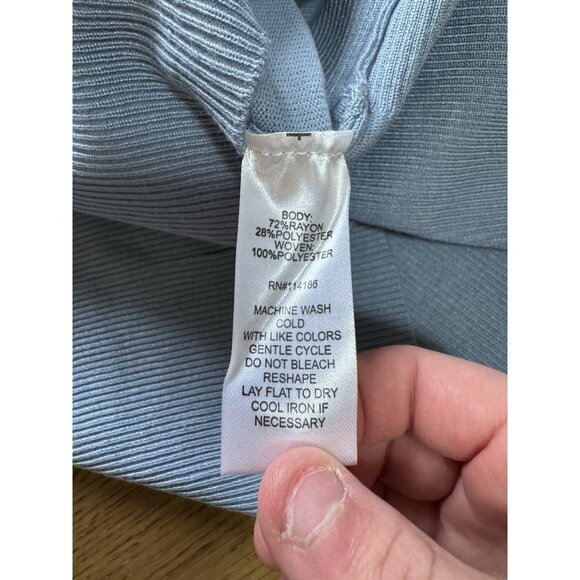 89th Madison Women Size Small Sweater Blouse Long Sleeves Floral Lightweight - Picture 8 of 10